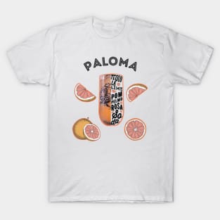 Paloma Cocktail Drink T-Shirt